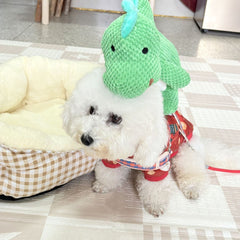 Squeaky Plush Dinosaur Dog Toy | Durable Chew Toy for Pets – ZHIHAO PET SHOP
